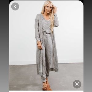 Shop Stevie Raquel Jumpsuit and Cardigan